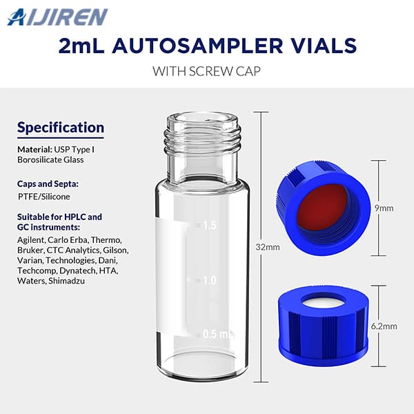 <h3>Aijiren clear 2ml screw cap vial for sale-Aijiren HPLC Vials</h3>
